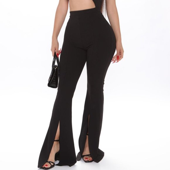 Black One Shoulder Jumpsuit - Picture 2 of 3